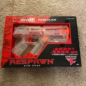 Faze clan X-shot rubber ball gun.
